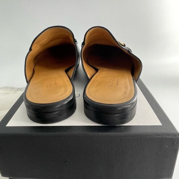 Gucci WOMEN'S PRINCETOWN LEATHER SLIPPER - Picture 8 of 12